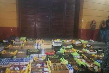 Romería popular en La Garita (Foto TA y TF)