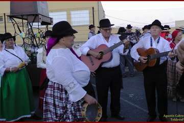 Romería popular en La Garita (Foto TA y TF)
