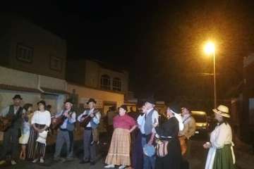 Romería popular en La Garita (Foto TA y TF)