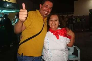 Romería popular en La Garita (Foto TA y TF)