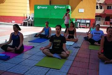 Yoga y concierto de la Banda Municipal para despedir las fiestas de La Garita (Foto TA)