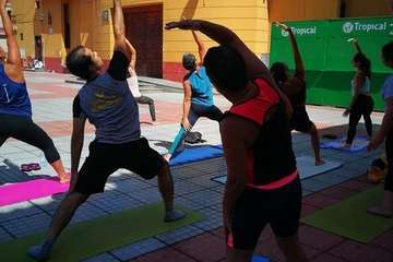 Yoga y concierto de la Banda Municipal para despedir las fiestas de La Garita (Foto TA)
