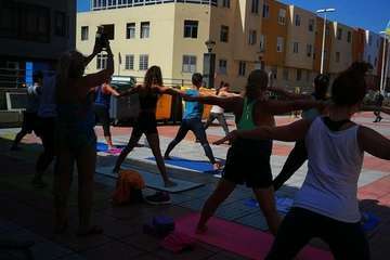 Yoga y concierto de la Banda Municipal para despedir las fiestas de La Garita (Foto TA)