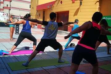 Yoga y concierto de la Banda Municipal para despedir las fiestas de La Garita (Foto TA)