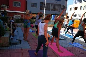 Yoga y concierto de la Banda Municipal para despedir las fiestas de La Garita (Foto TA)