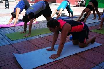 Yoga y concierto de la Banda Municipal para despedir las fiestas de La Garita (Foto TA)