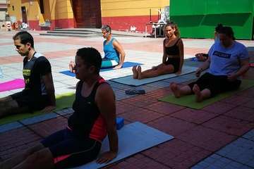 Yoga y concierto de la Banda Municipal para despedir las fiestas de La Garita (Foto TA)