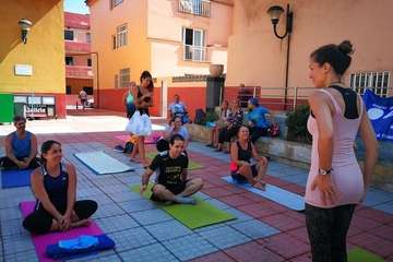 Yoga y concierto de la Banda Municipal para despedir las fiestas de La Garita (Foto TA)