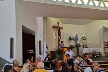 Misa y procesión de San Venancio en Casas Nuevas (Foto TA)