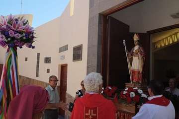 Misa y procesión de San Venancio en Casas Nuevas (Foto TA)