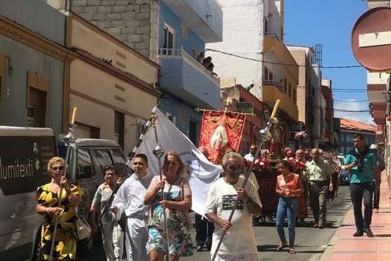 Misa y procesión de San Venancio en Casas Nuevas (Foto TA)