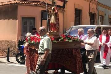 Misa y procesión de San Venancio en Casas Nuevas (Foto TA)