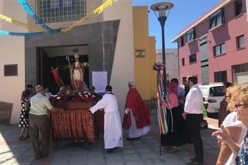 Misa y procesión de San Venancio en Casas Nuevas (Foto TA)