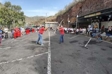 Telde en el Encuentro Insular de Juego del Palo de Tenerife (Foto TA)