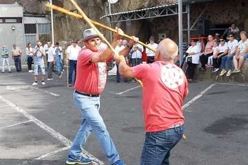 Telde en el Encuentro Insular de Juego del Palo de Tenerife (Foto TA)