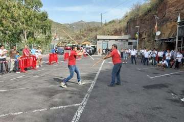 Telde en el Encuentro Insular de Juego del Palo de Tenerife (Foto TA)