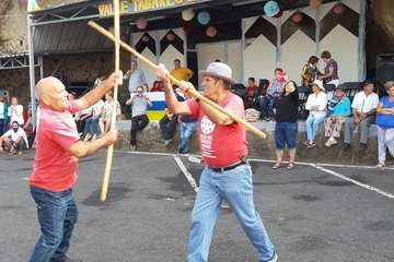 Telde en el Encuentro Insular de Juego del Palo de Tenerife (Foto TA)