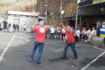 Telde en el Encuentro Insular de Juego del Palo de Tenerife (Foto TA)