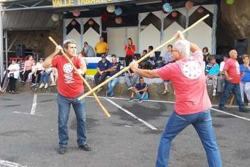 Telde en el Encuentro Insular de Juego del Palo de Tenerife (Foto TA)