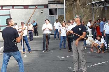 Telde en el Encuentro Insular de Juego del Palo de Tenerife (Foto TA)