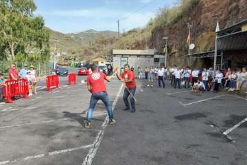 Telde en el Encuentro Insular de Juego del Palo de Tenerife (Foto TA)
