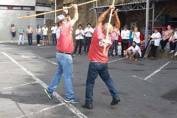 Telde en el Encuentro Insular de Juego del Palo de Tenerife (Foto TA)