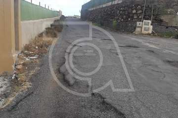 Los vecinos de Cruz de Jerez solicitan el arreglo decente de la carretera que sube de La Montañeta de Las Huesas (Foto TA)