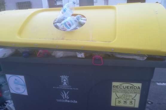 Reciclar plástico en El Ejido, objetivo imposible (Foto TA)