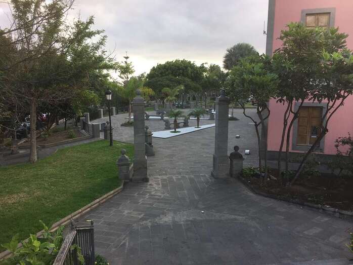 Imagen del parque tomada esta mañana (Foto TA)