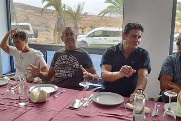 Cita anual de las viejas glorias de la UD Telde (Foto TA)