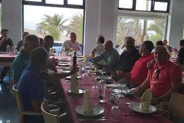 Cita anual de las viejas glorias de la UD Telde (Foto TA)