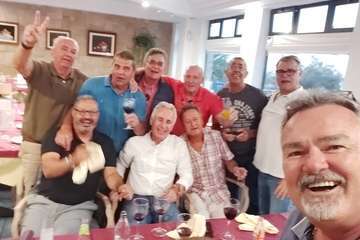 Cita anual de las viejas glorias de la UD Telde (Foto TA)