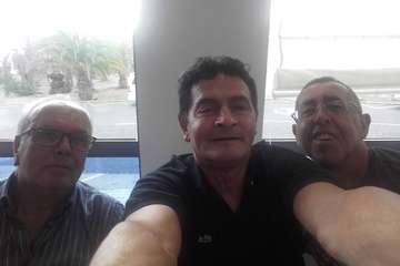 Cita anual de las viejas glorias de la UD Telde (Foto TA)