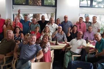 Cita anual de las viejas glorias de la UD Telde (Foto TA)