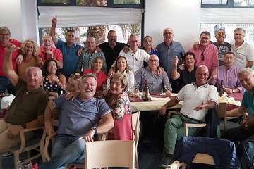 Cita anual de las viejas glorias de la UD Telde (Foto TA)