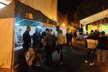 Tapas y vinos y conciertos en la noche del viernes en Los Llanos con motivo de las fiestas de San Gregorio Taumaturgo (Foto TA)