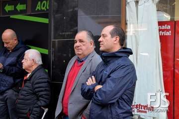 Representación de la obra de títeres El circo de Strómboli en la plaza de Los Llanos (Foto Francisco Javier Santana)