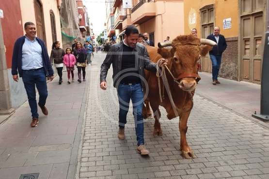  El alcalde de Telde se va con 'Rosita' (Foto TA)