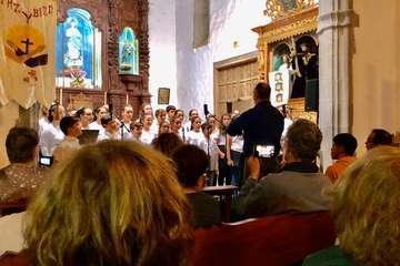 Conciertos de Soront y Besay Pérez en San Francisco (Foto Antonio Alí y TA)