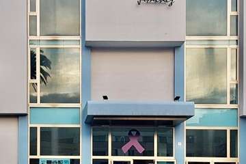 El Teatro de Telde simboliza su rechazo a la violencia machista (Foto TA)