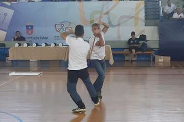 Encuentro nacional del juego del palo en Telde (Foto TA)
