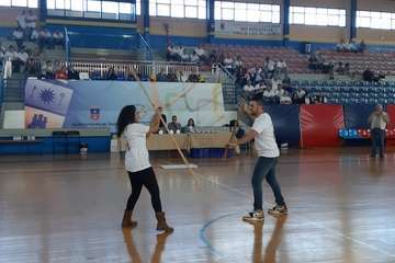 Encuentro nacional del juego del palo en Telde (Foto TA)