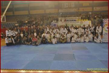 El Polideportivo Insular Rita Hernández acogió este sábado una exhibición de Tae Kwon-Do y Hap Ki-Do  (Foto TF)