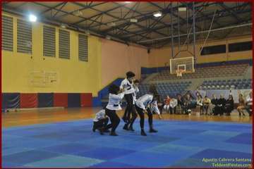 El Polideportivo Insular Rita Hernández acogió este sábado una exhibición de Tae Kwon-Do y Hap Ki-Do  (Foto TF)