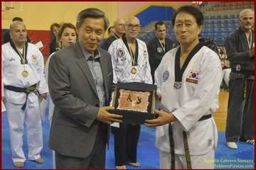 El Polideportivo Insular Rita Hernández acogió este sábado una exhibición de Tae Kwon-Do y Hap Ki-Do  (Foto TF)