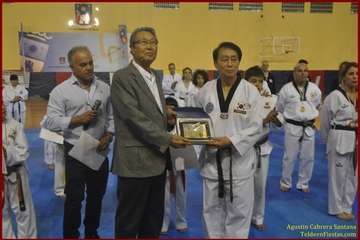 El Polideportivo Insular Rita Hernández acogió este sábado una exhibición de Tae Kwon-Do y Hap Ki-Do  (Foto TF)