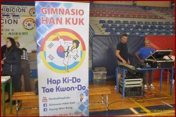 El Polideportivo Insular Rita Hernández acogió este sábado una exhibición de Tae Kwon-Do y Hap Ki-Do  (Foto TF)