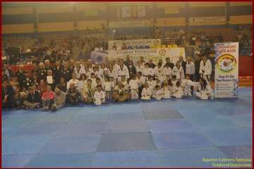 El Polideportivo Insular Rita Hernández acogió este sábado una exhibición de Tae Kwon-Do y Hap Ki-Do  (Foto TF)