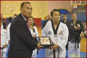 El Polideportivo Insular Rita Hernández acogió este sábado una exhibición de Tae Kwon-Do y Hap Ki-Do  (Foto TF)