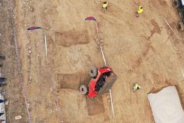  Exhibición de trial 4x4 en Jinámar (Foto TA)